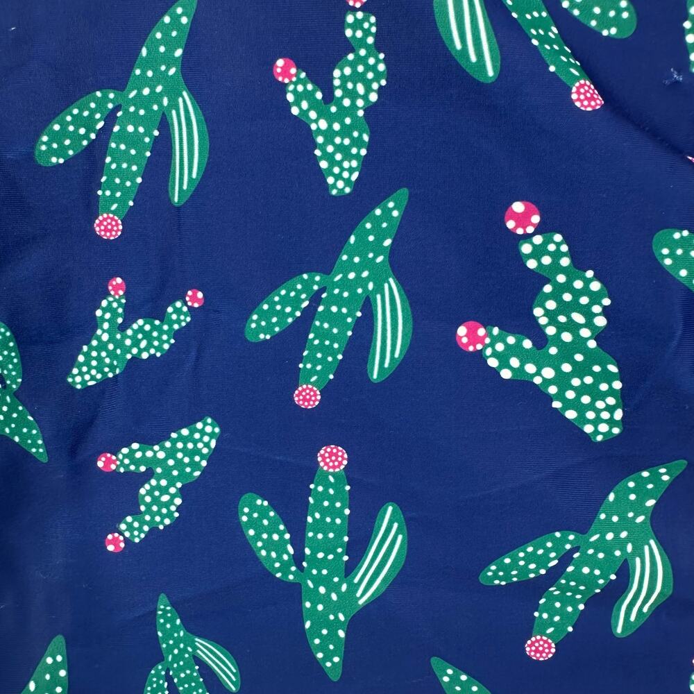 NEW Ekauer Blue Cacti One-Piece Swimsuit Small - Picture 9 of 11